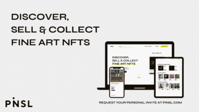 PINSL creates a revolutionary platform for Fine Art NFTs